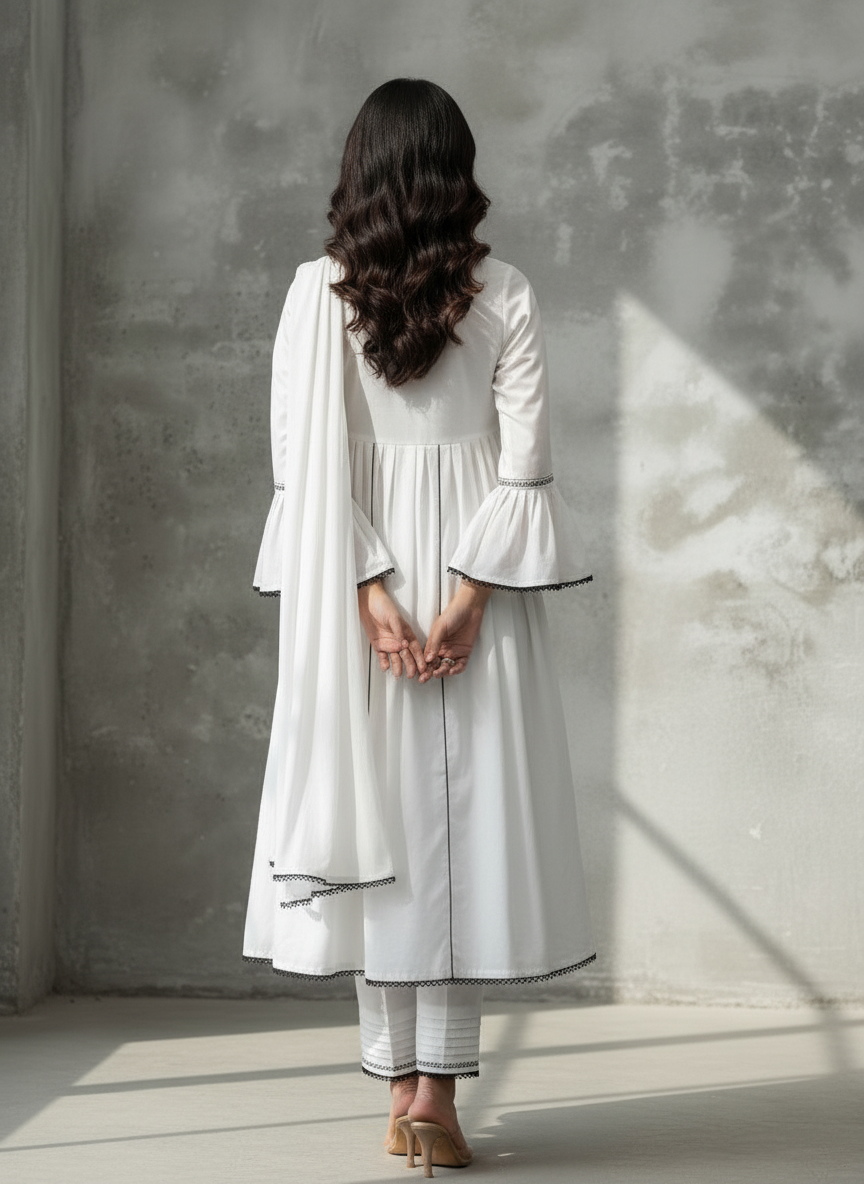 EBG013 Cotton 3 Piece Stitched