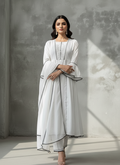 EBG013 Cotton 3 Piece Stitched