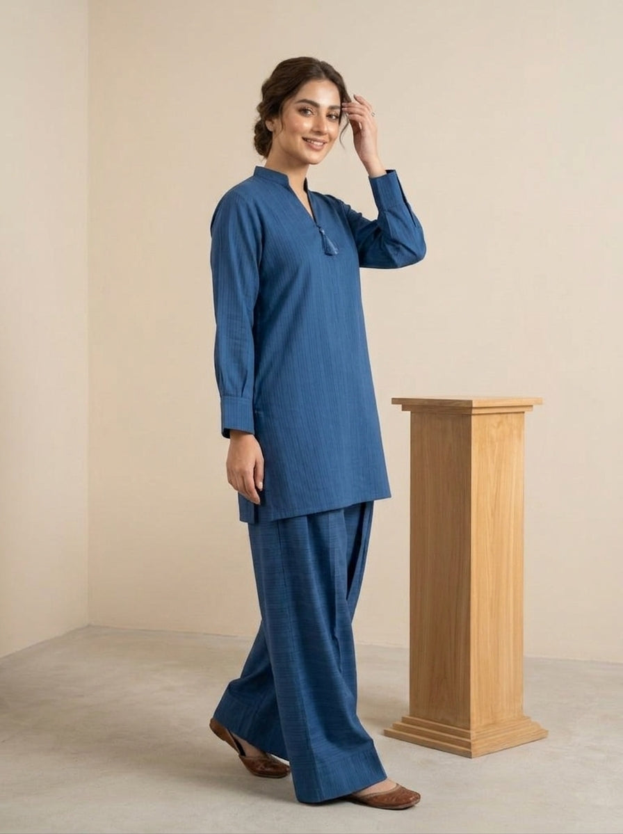 WJC026 Self-Textured Winter (Farshi Shalwar Set)