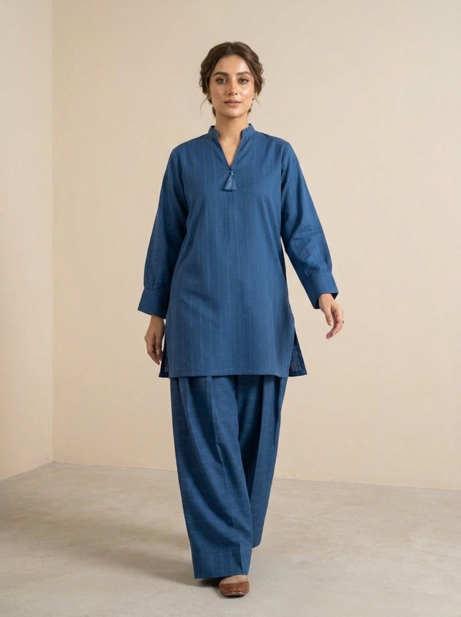 WJC026 Self-Textured Winter (Farshi Shalwar Set)