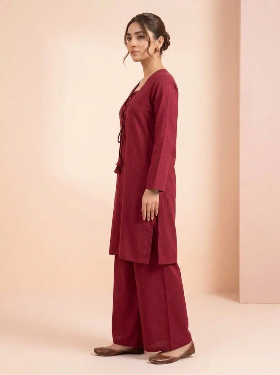 GUL036 Aaira - Deep Maroon
