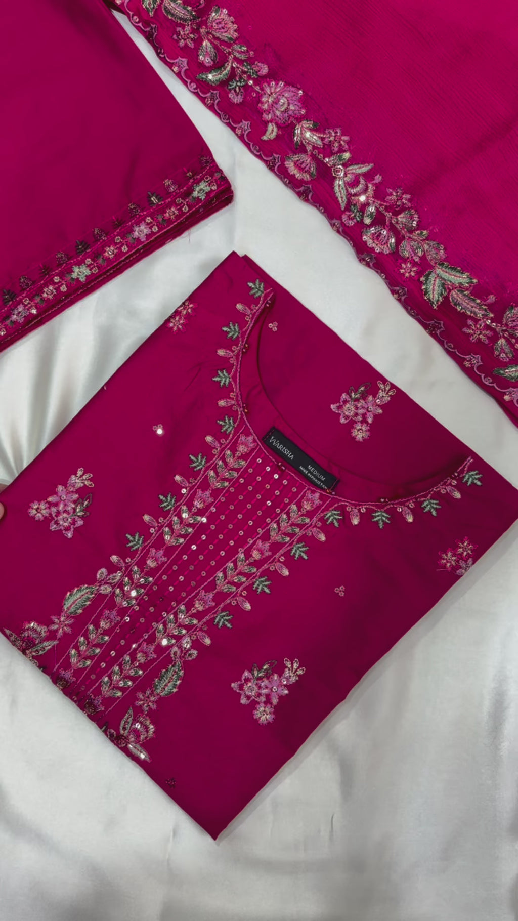 EMB005 Omavi Embroidered Dress 3 Piece